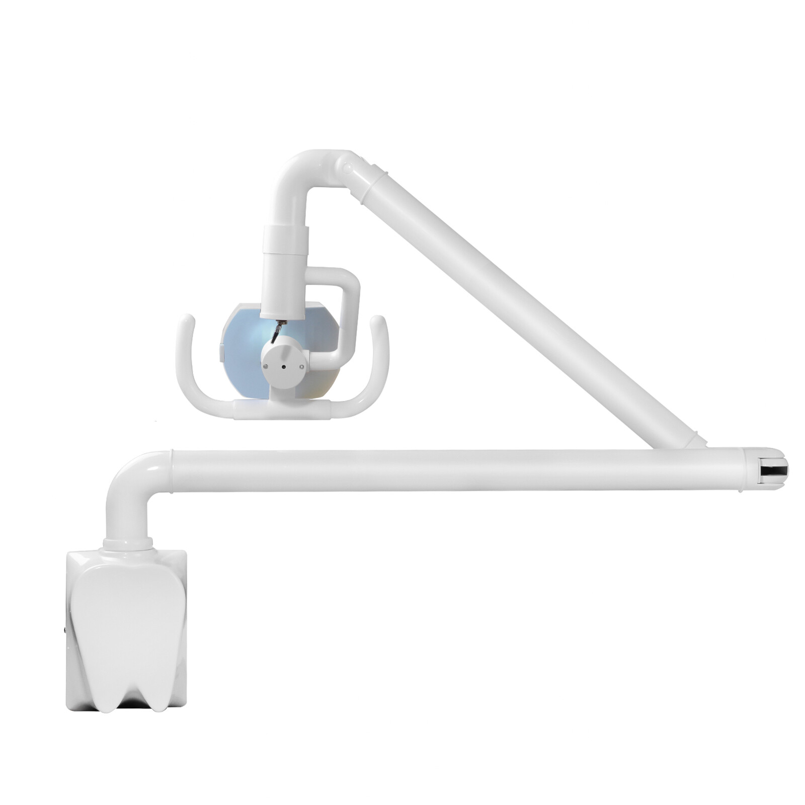 50W Wall-Mounted Dental Surgical Halogen Light Shadowless Lamp Light with Arm US