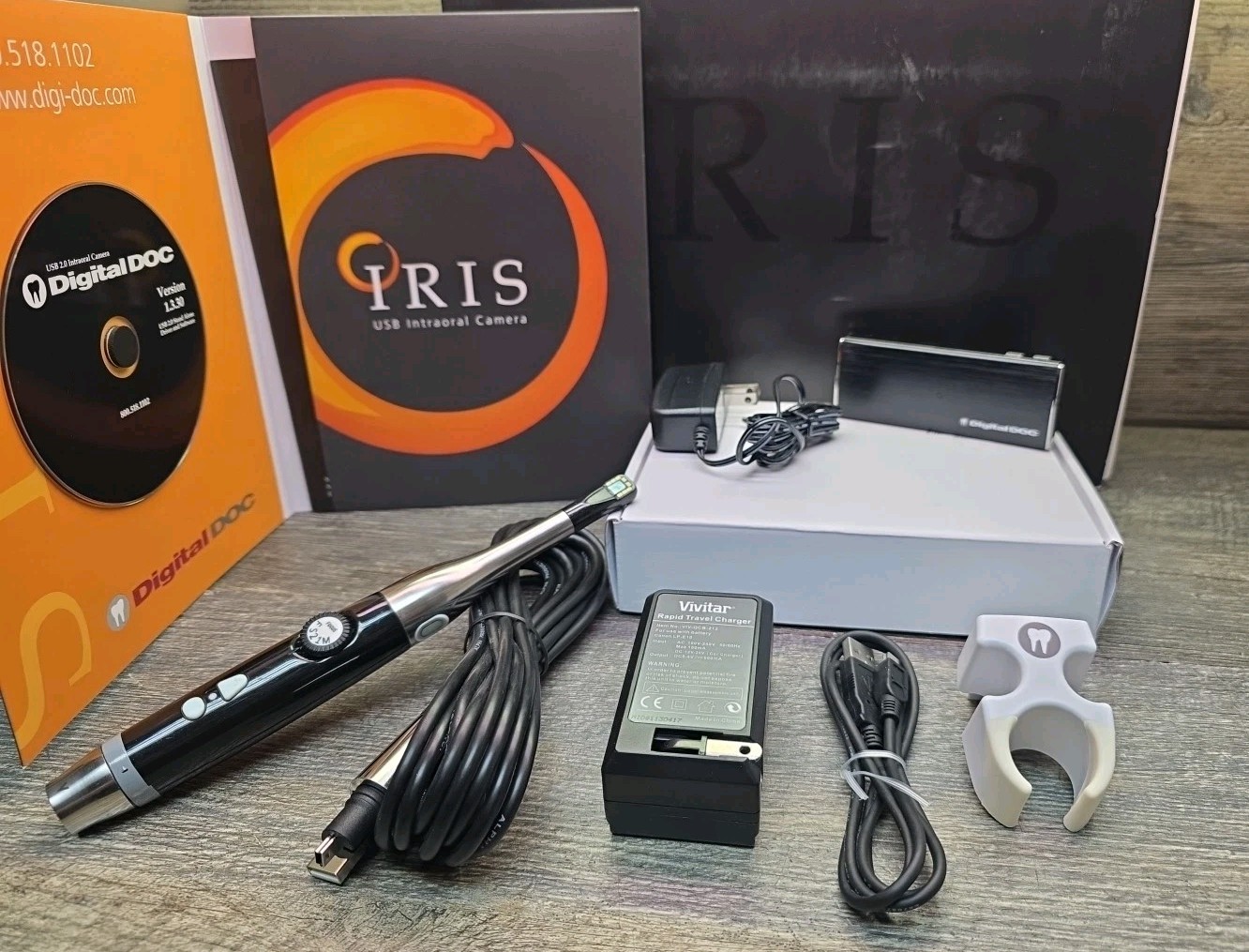 Digi Doc (Digital Doc) Iris (USB 2.0) Dental Intraoral Camera Imaging System