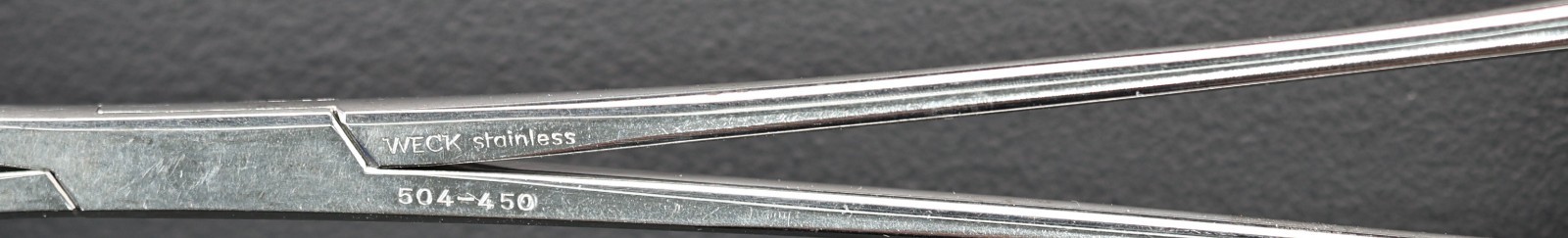 Weck 504450 Reduction Forceps, 1×1 Prongs, Straight, 7.75″ – Ultrasonic Cleaned
