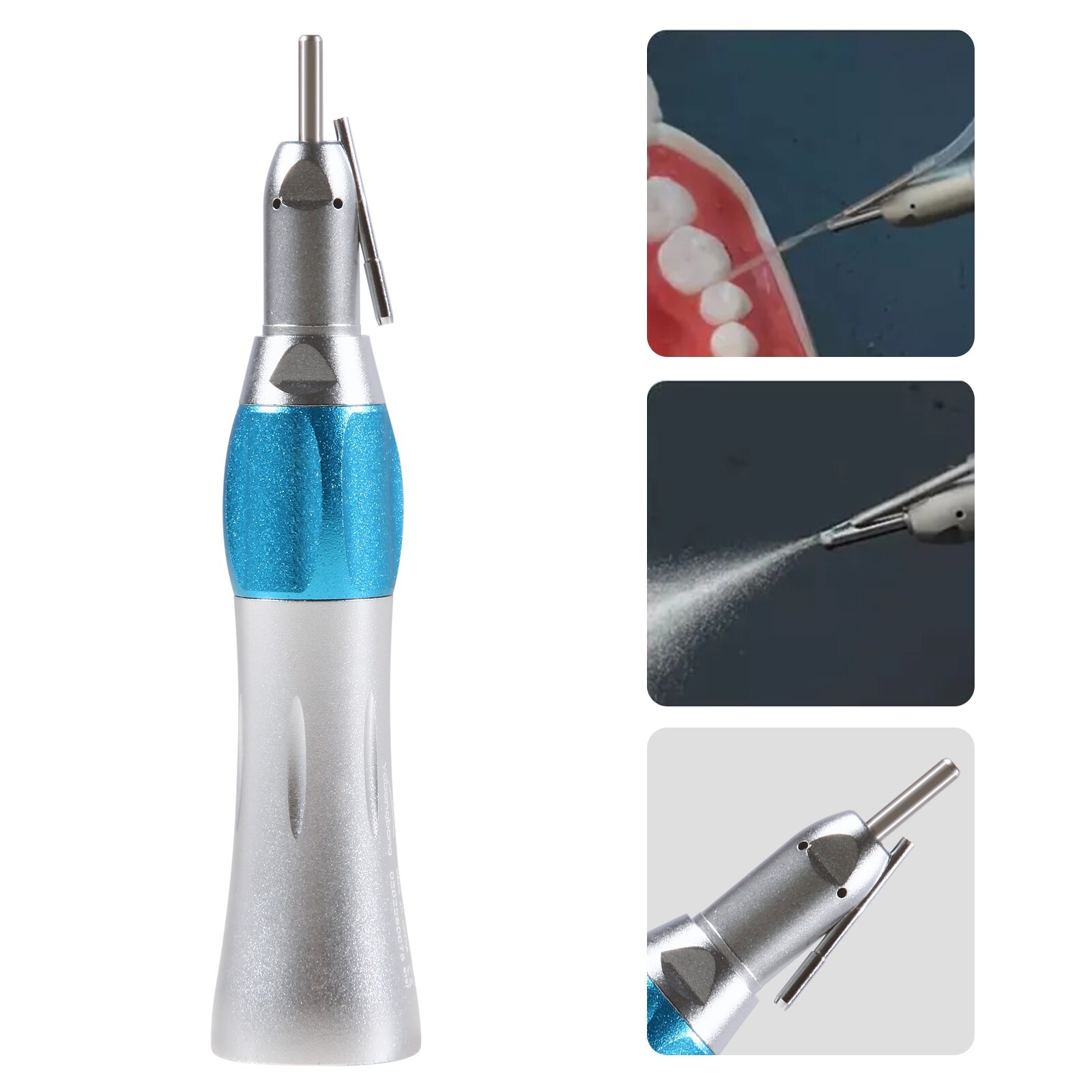 Dental Surgical Straight Handpiece 1:1 Nose Cone External Irrigation Pipe SA