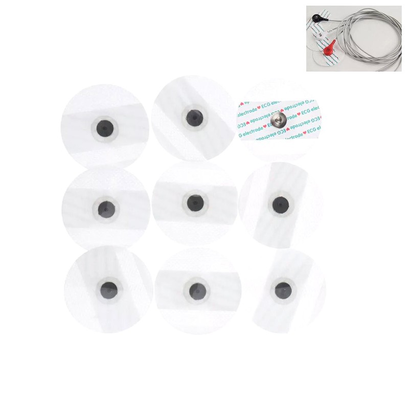 Electrode Replacement Pads for Portable ECG EKG Heart Monitor