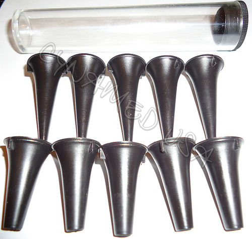 NEW DISPOSABLE OTOSCOPE SPECULA 50 WITH TUBE ! 2.5MM & 3.5MM