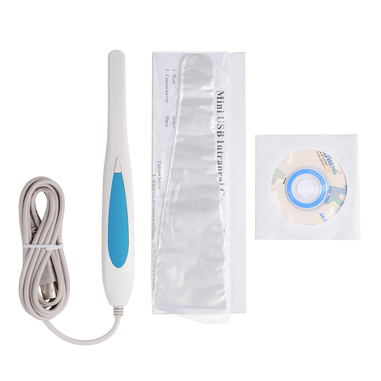 Dental Intraoral Camera Endoscope with 6 Leds 1.3 Mega Pixels USB 2.0 MD-770 US