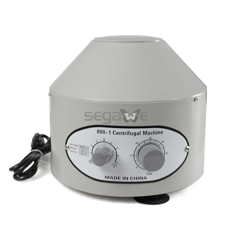 Electric Centrifuge Equipment 4000rpm 110V Lab Medical Practice W/ 6x 20ml Rotor