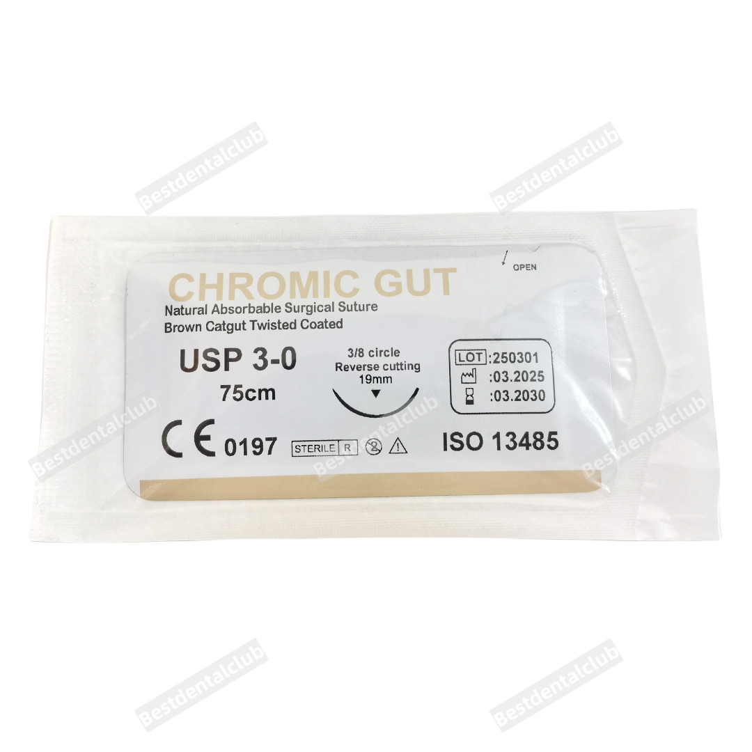 Chromic Gut Absorbable Dental Natural Traning Reverse ﻿