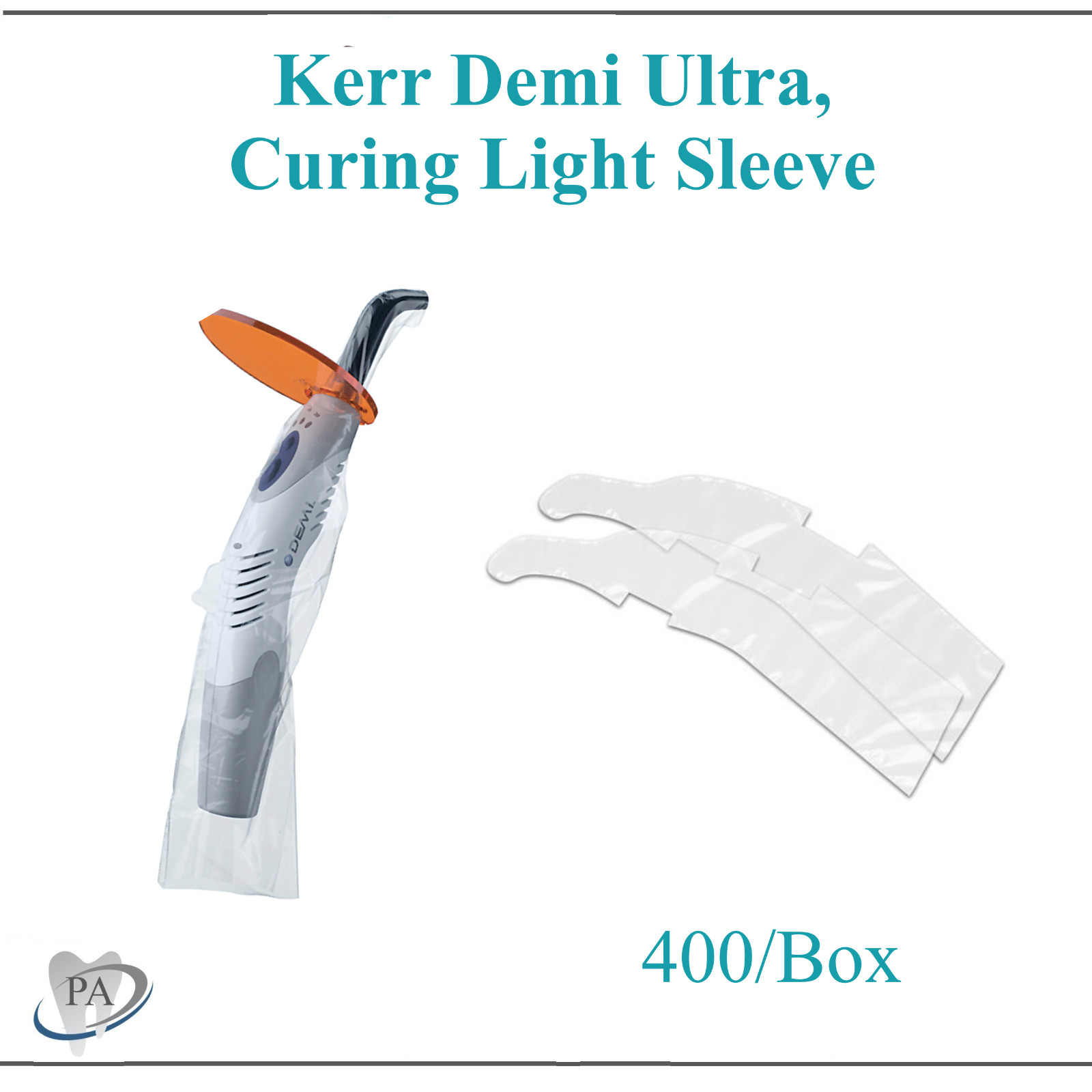 Curing Light Sleeve Custom Fit For Kerr Demi Ultra, Curing Light Cover 400/Box