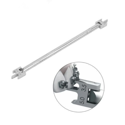 3 Size Dental Orthodontic Bracket Locator Placement Gauge Positioner Adjustable