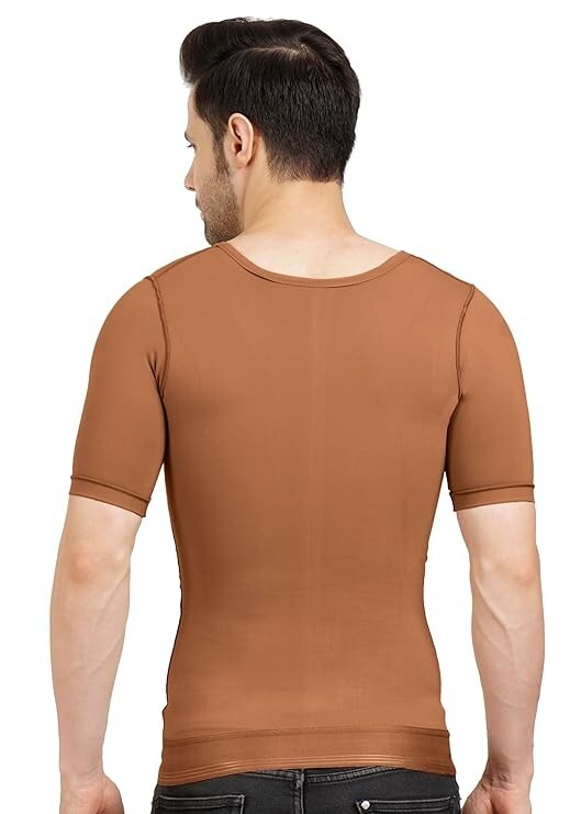 Gynecomastia Medical Compression Vest with Short Sleeve || MODERATE COMPRESSION