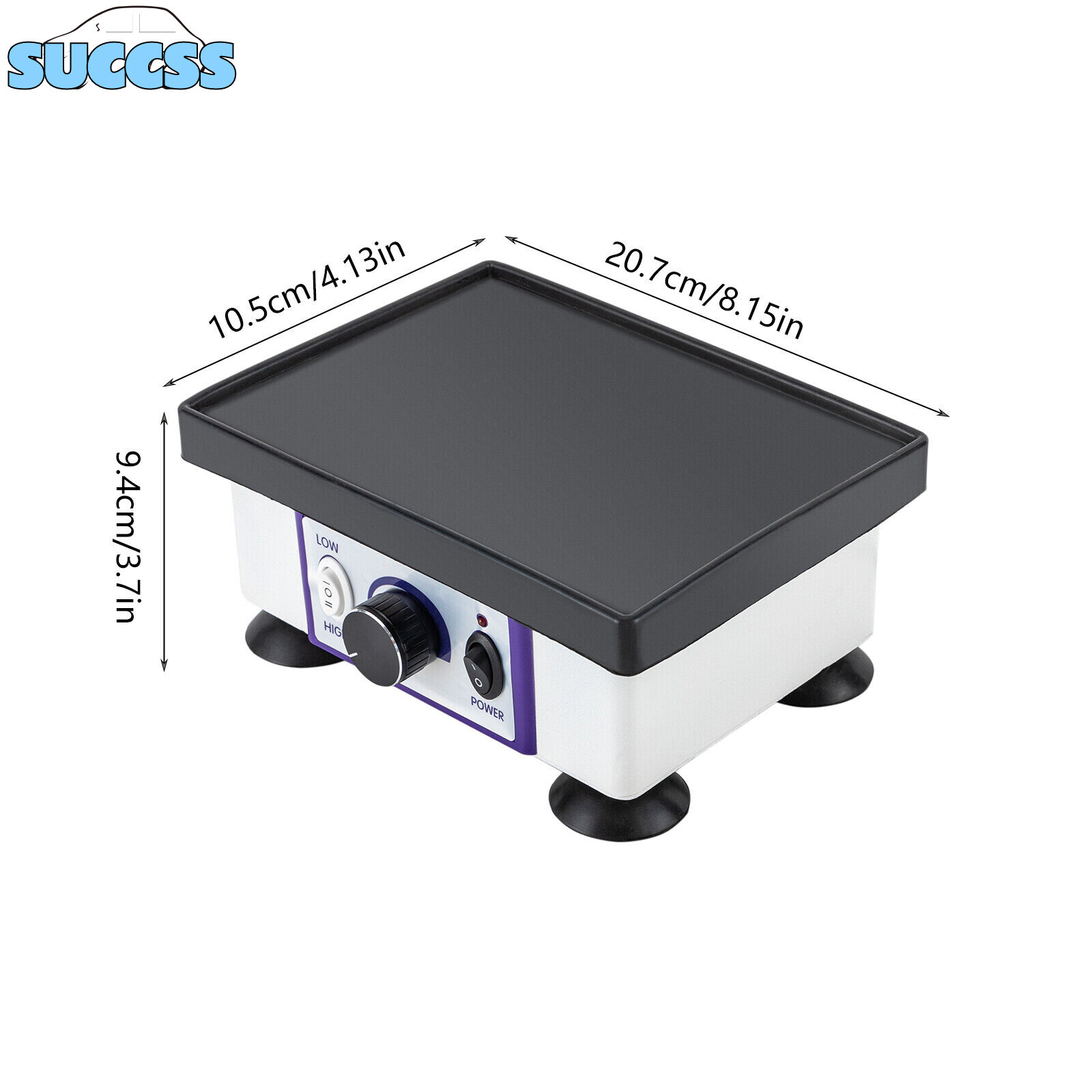 Dental Laboratory Equipment Square Quartet Vibrator Vibrating Oscillator 120W US