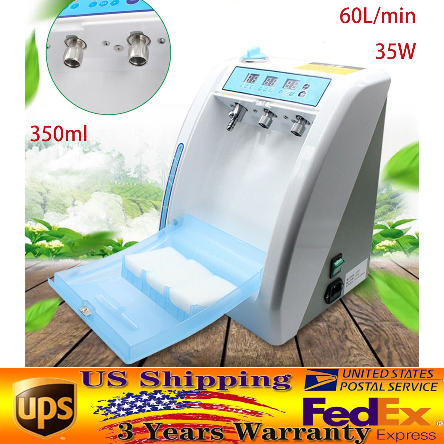 Dental Automatic Handpiece Maintenance Lubrication Cleaner System Oiling Machine