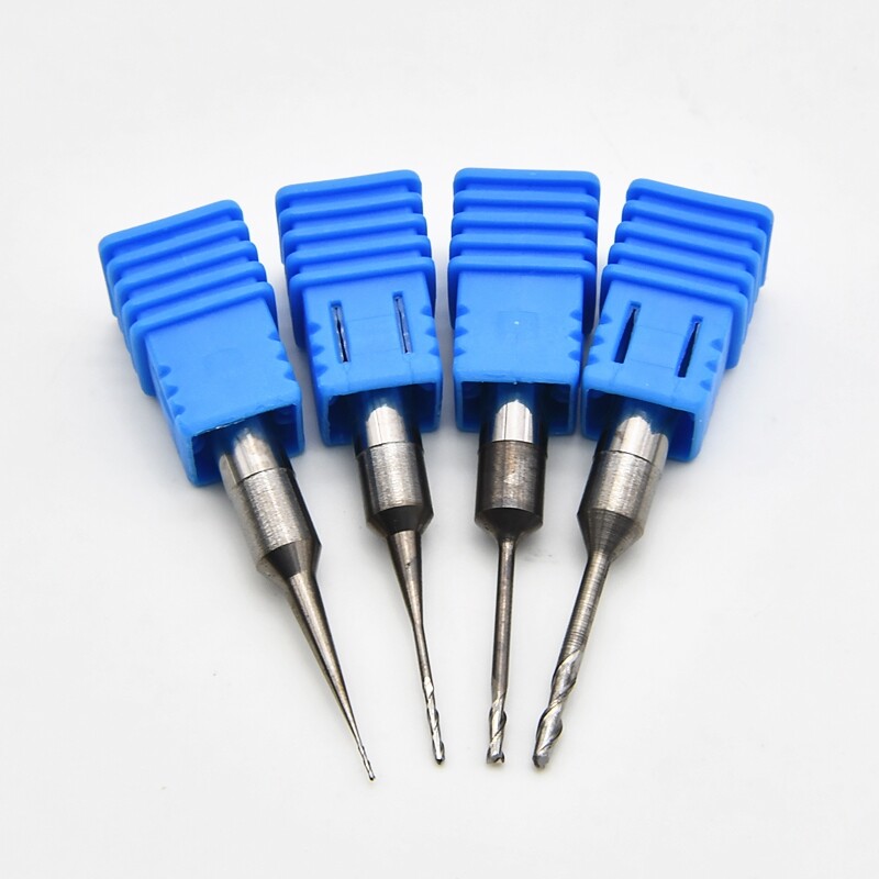 Zirkonzahn PMMA NC Milling Burs Tools 0.5/1.0/2.0mm Flat 1.5mm for Wax Peek