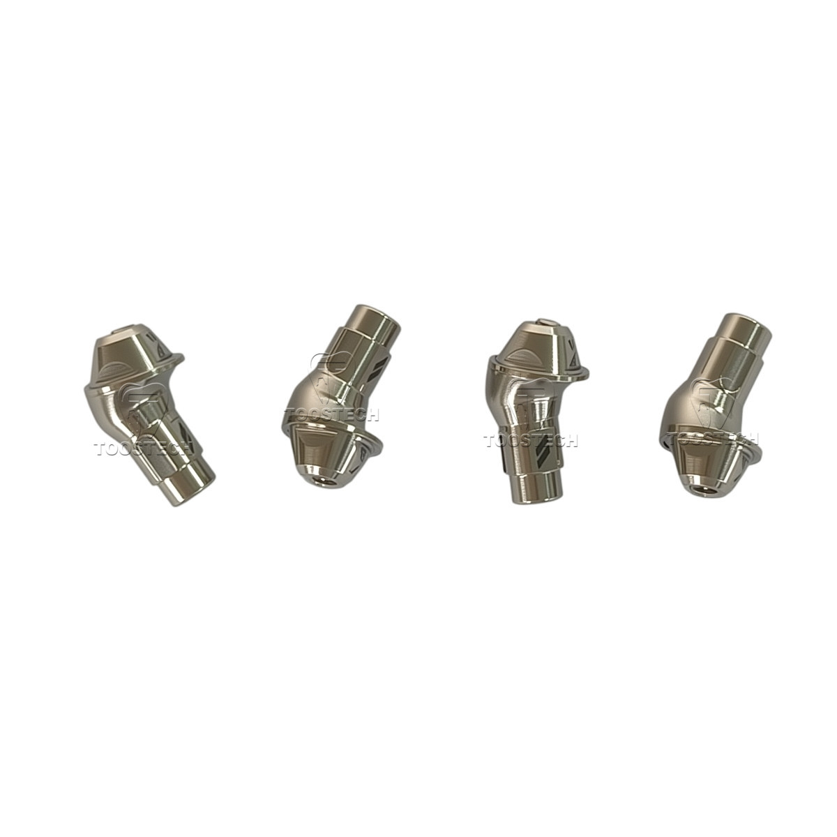 10pcs multi unit angled abutment fits to Straumann ITI NC/RC 17 degree D4.6mm
