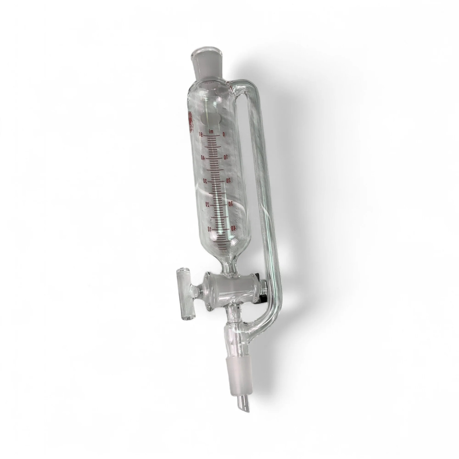 Ace Glass 50mL Graduated Pressure-Equalizing Addition Funnel w 14/20 Joint & …