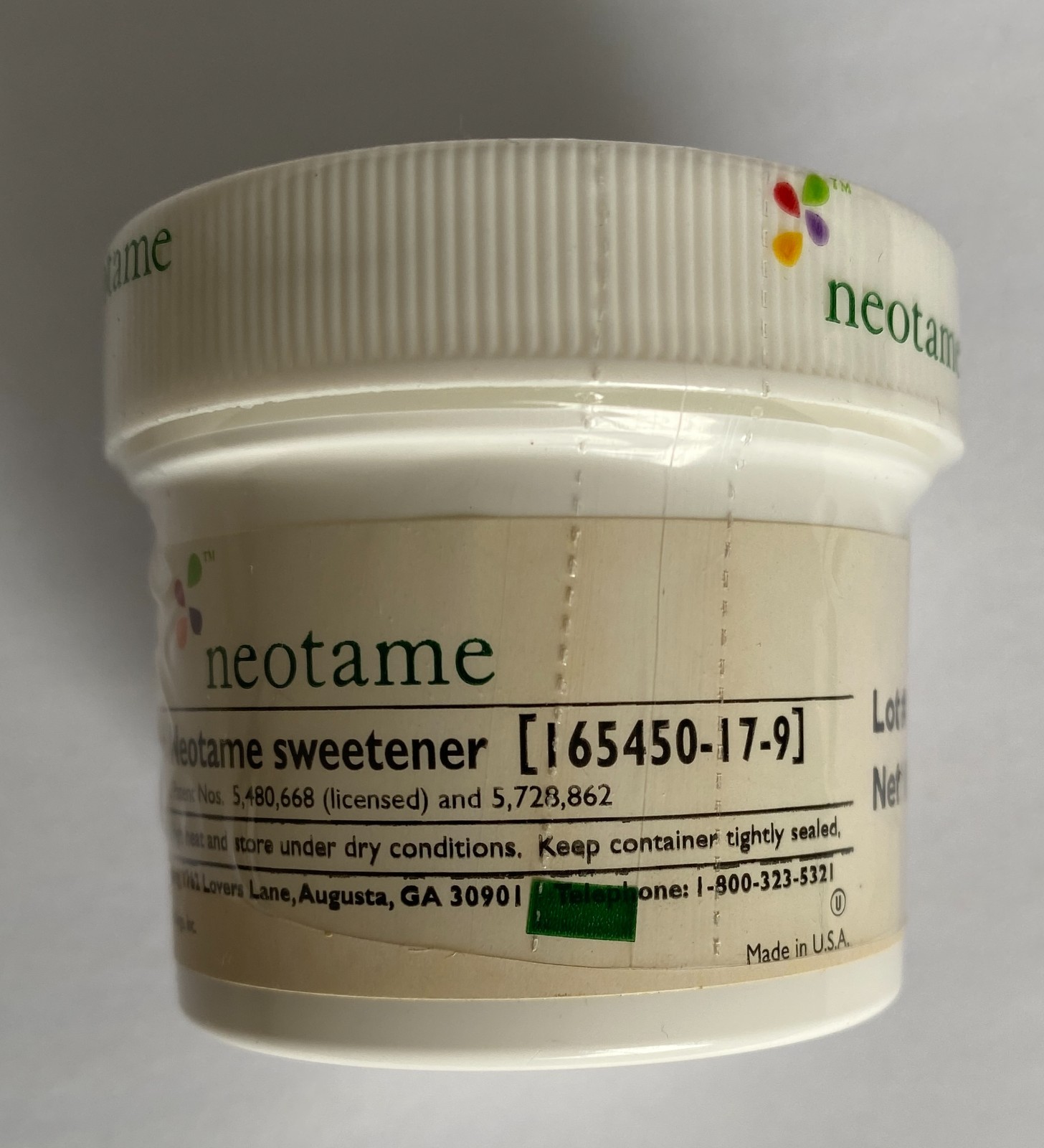Neotame (C20H30N2O5), 5 grams