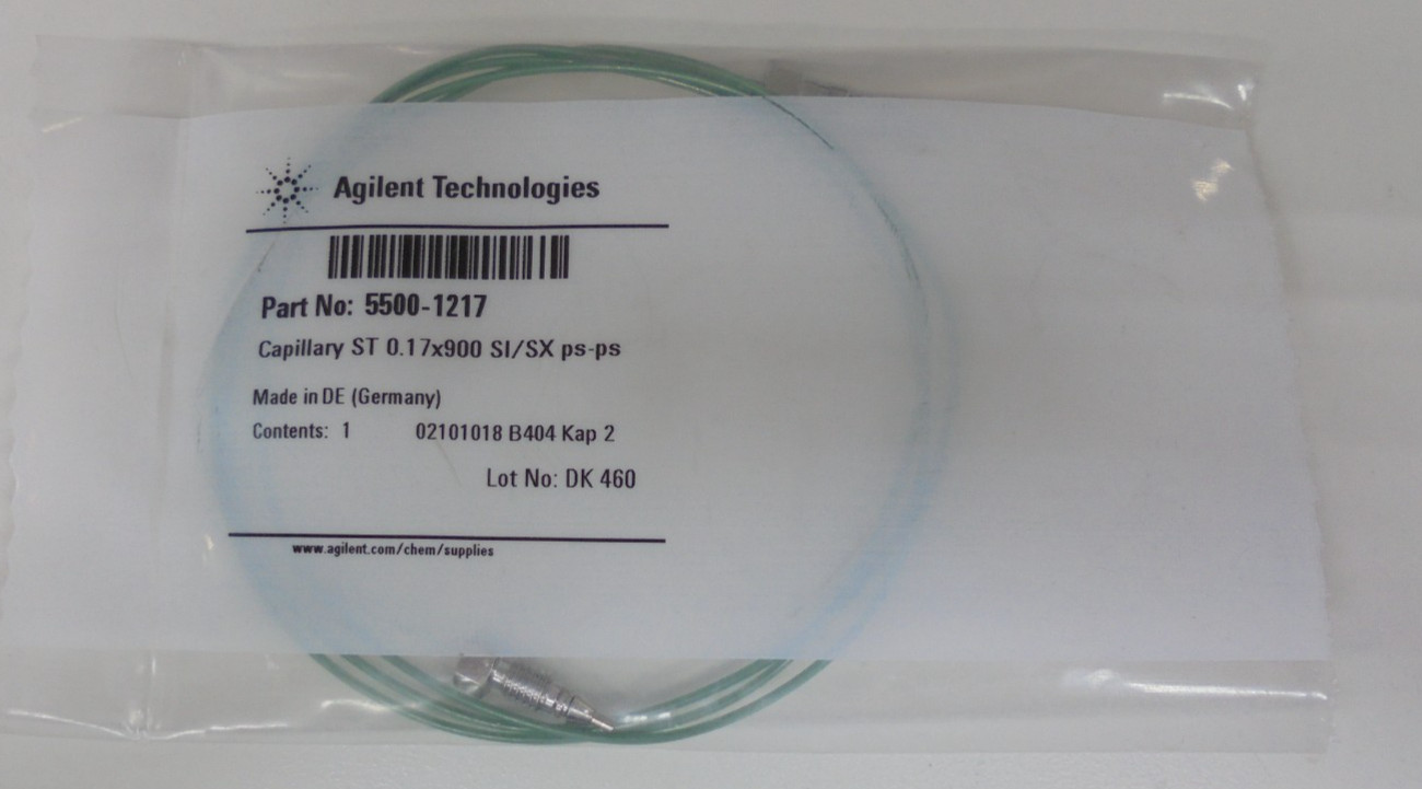 Agilent Technologies 5500-1217 Capillary ST 0.17×900 SI/SX ps-ps