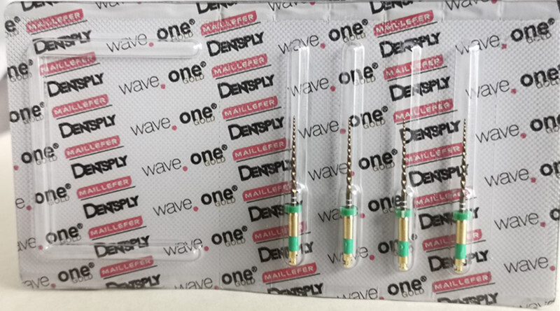 Waveone Gold ENDODONTIC RECIPROCATING Files Dentsply/Pack of 4 files