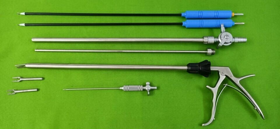 5pc Laparpic Suy Set 5mmx330mm Edospy Reusable Instents