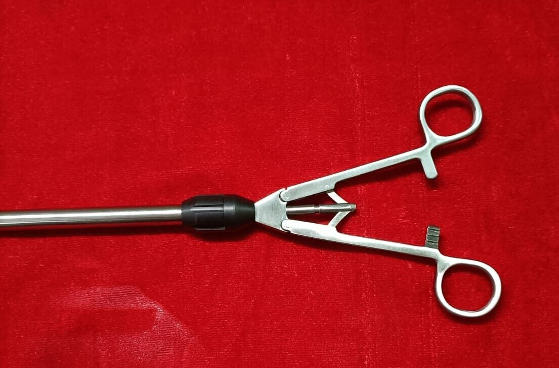 Laparoscopic Satinsky Forceps 10mmx400mm SS Best Quality Reusable Instruments