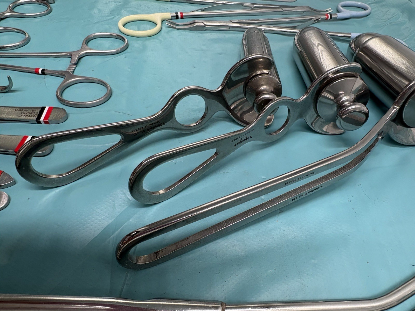 36 Piece V. Mueller Weck Rectal Instrument Set Speculum Proctology Surgical