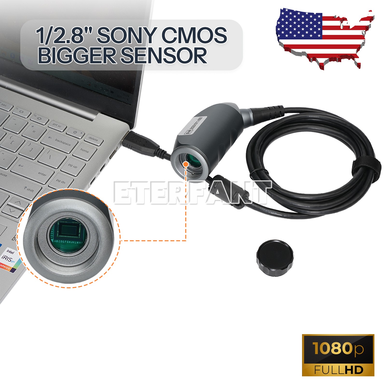 1080p Full HD ENT Endoscopy Laparoscopic Camera/Camera Handle Medical Device