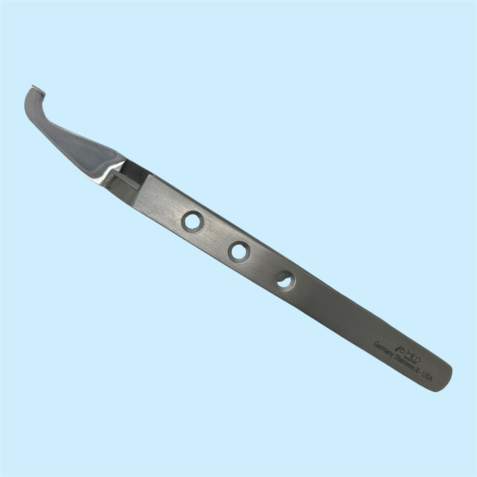 B Med Direct Bond Bracket Holder Tweezers Curved Orthodontics Dental Instruments