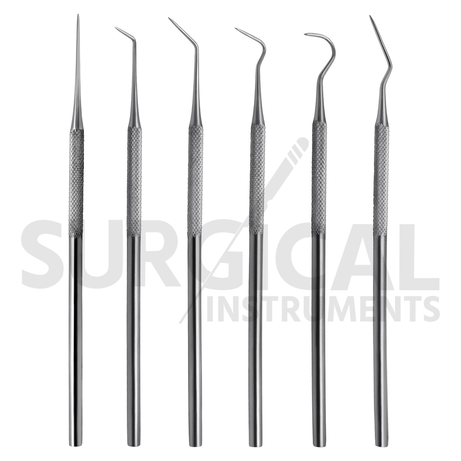 Set of 6 Pcs Precision Micro Probe Kit Combo Stainless Steel German Grade