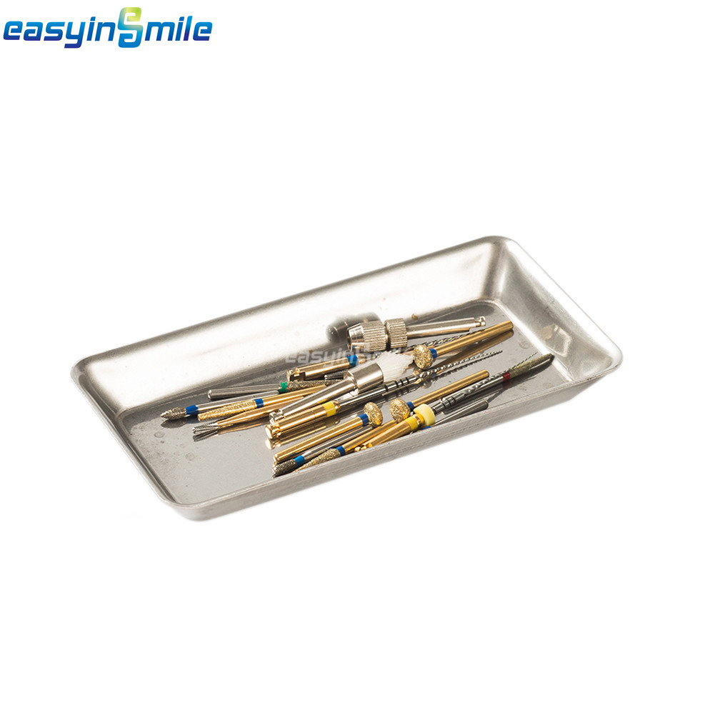 1Pcs Dental Stainless holder Medical Instrument Organizer Tray Small EASYINSMILE