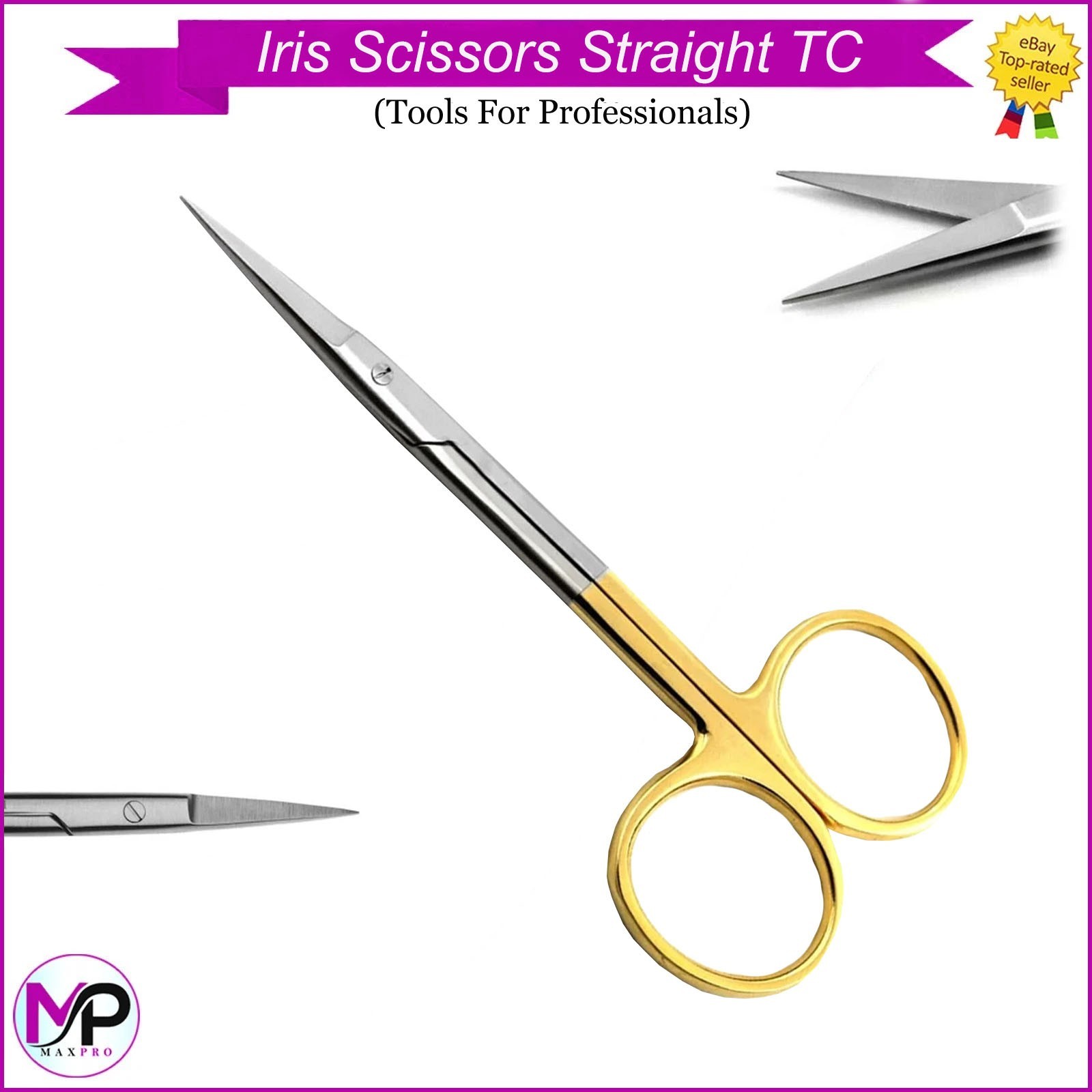 Precision Straight Iris Scissors – X1 Micro Surgical Instruments