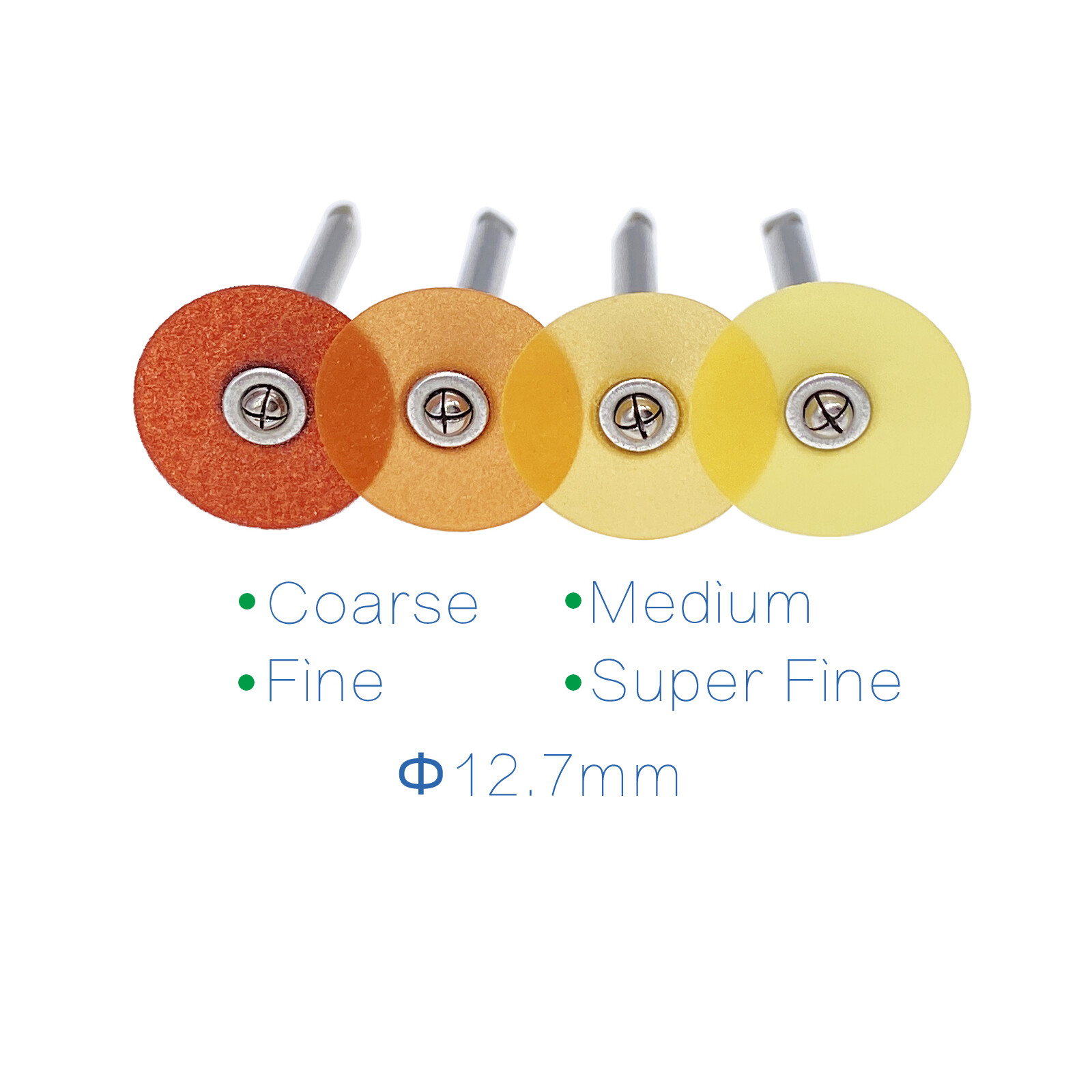 Pack of 50 Sof-Lex soflex Disc DISCS in all sizes 1/2″ 12.7 mm Dental 50-5000pcs