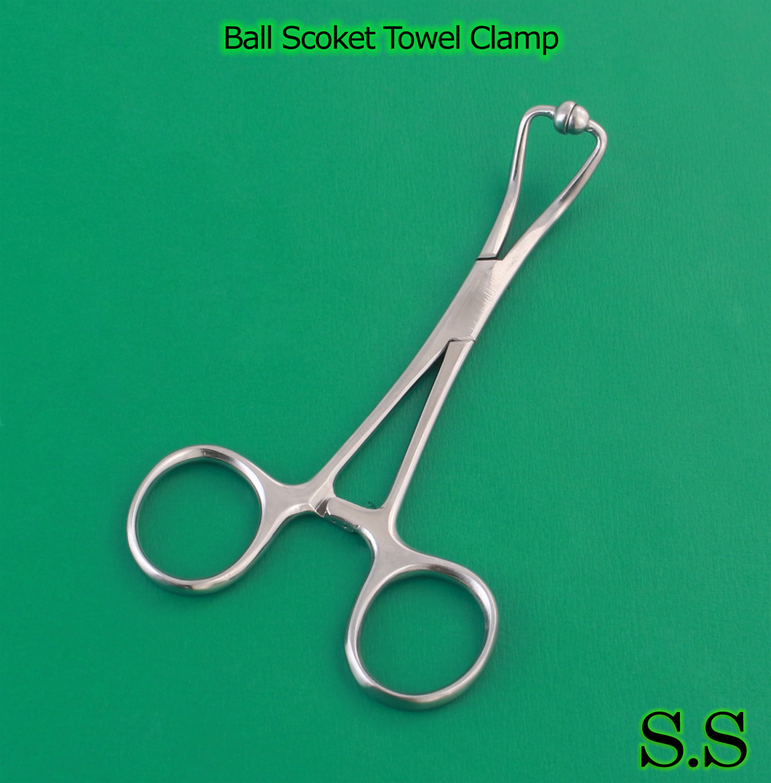 Cup & Bowel Towel Clamp Forceps Surgical Ob/Gynecology 5.5″