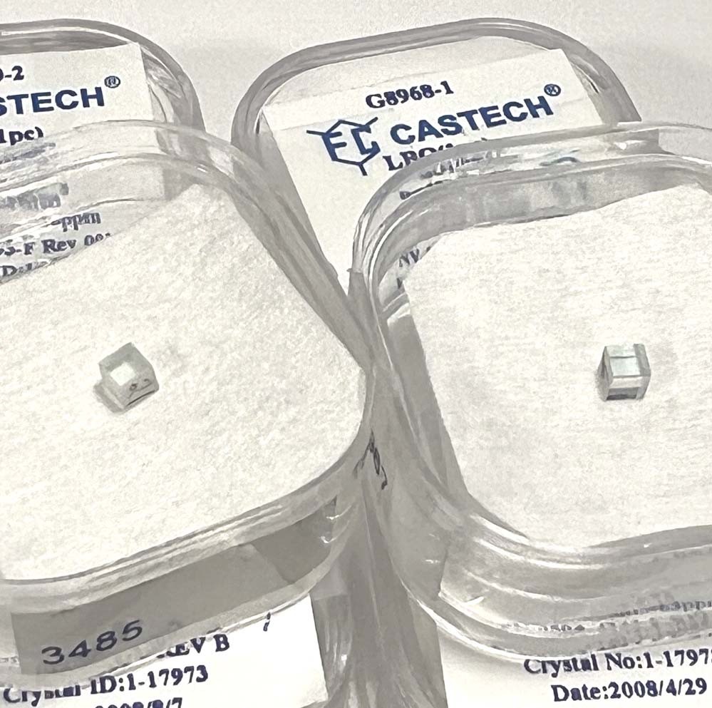 Castech for Coherent Small LBO cube 3x3x3mm AR 532nm SHG 1064nm