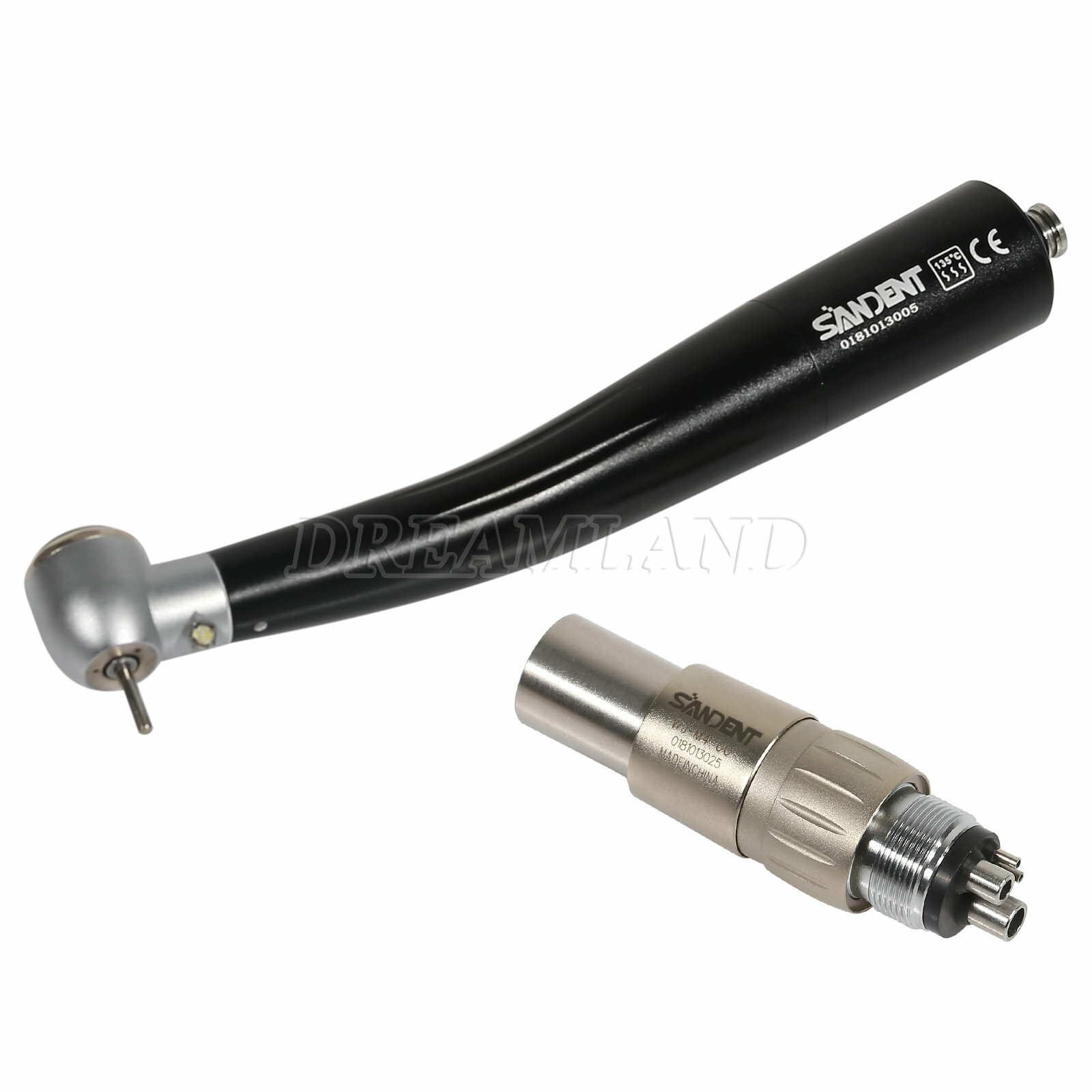 Dental LED E-generator internal triple spray Handpiece Fit NSK 4H Quick Coupler