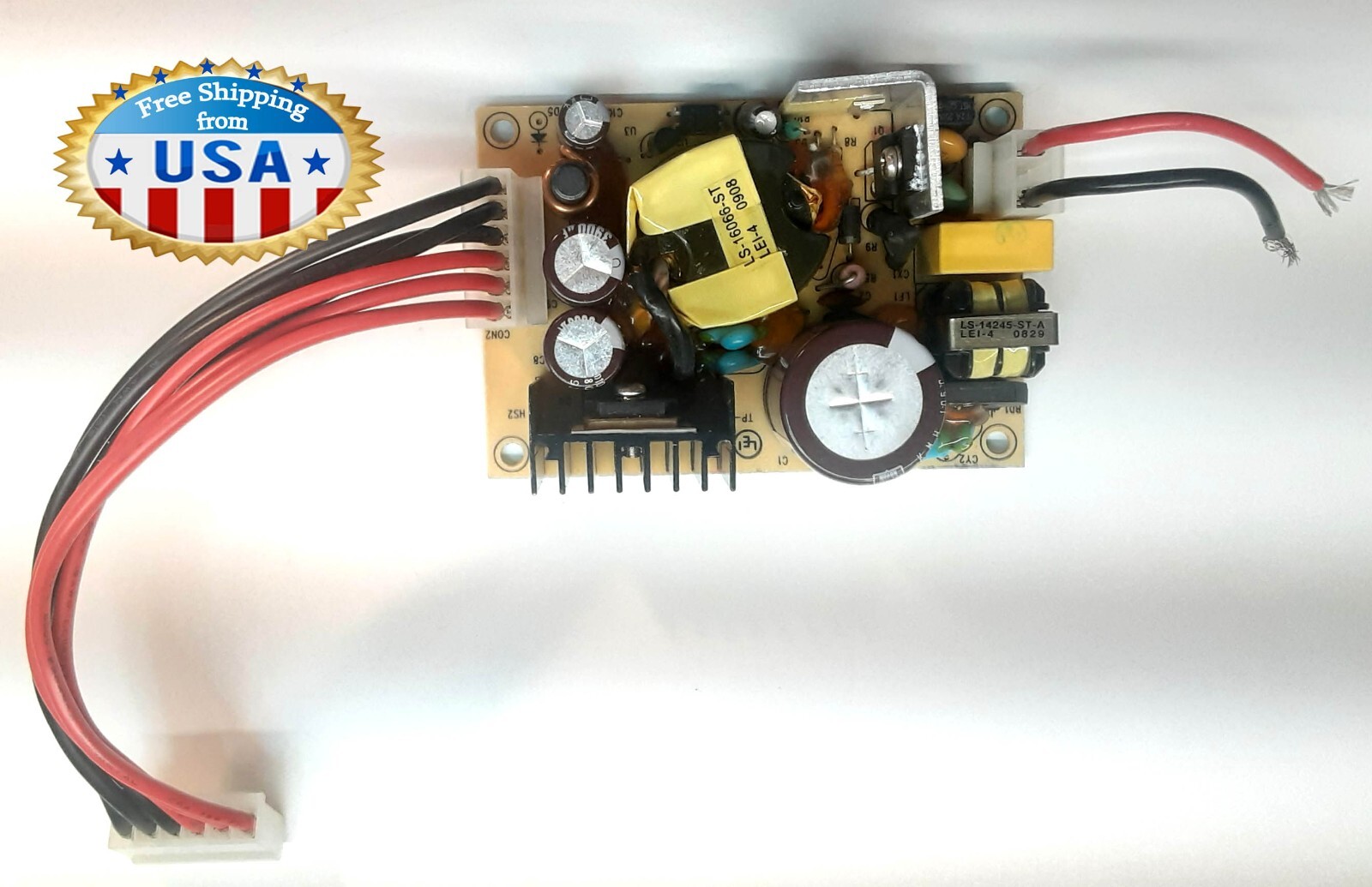 Leader Electronics I.T.E SU40-4050800-T Power Supply 5V 8A. Used & Working