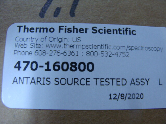 Thermo Scientific Antaris Source 7.2 V or 6.9 V P/N 470-160800