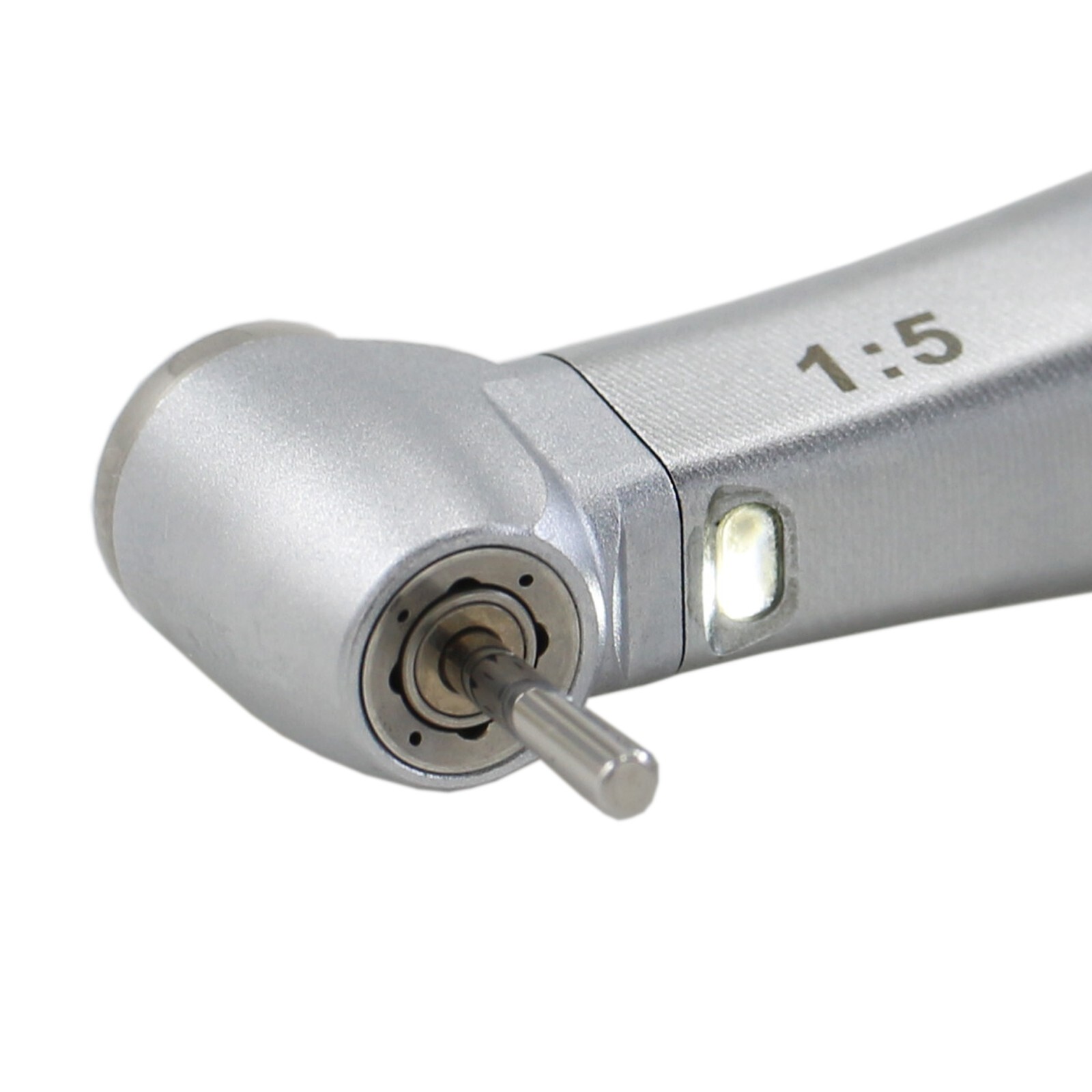 COXO Dental LED 1:5 Contra Angle Electric Handpiece Fiber Optic Mini Head C7-4