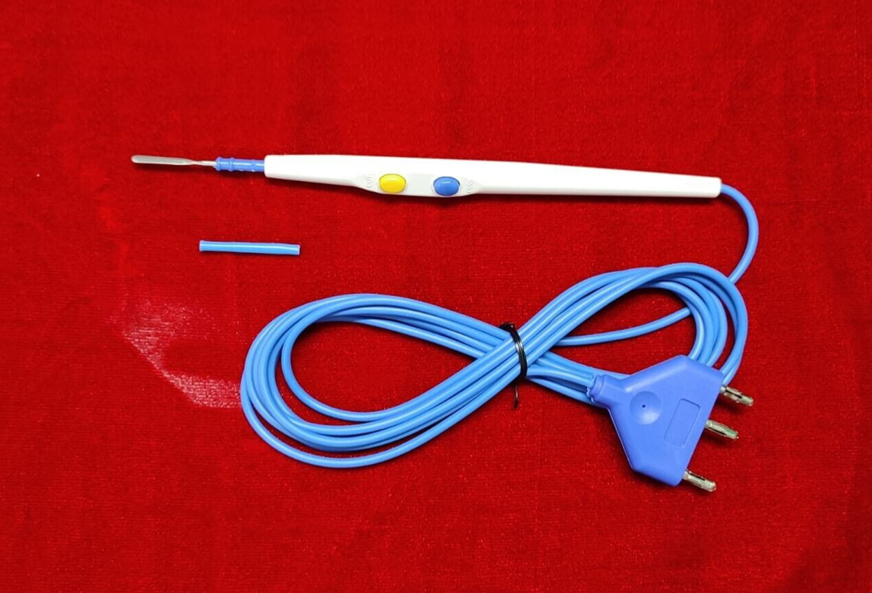 Laparoscopic Disposable Electrosurgical Pencil Surgical Surgery Instruments-4pc