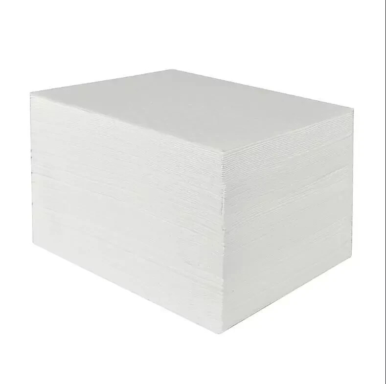 2pack Heavyweight Oil-Only Absorbent Pads, easy disposal,White