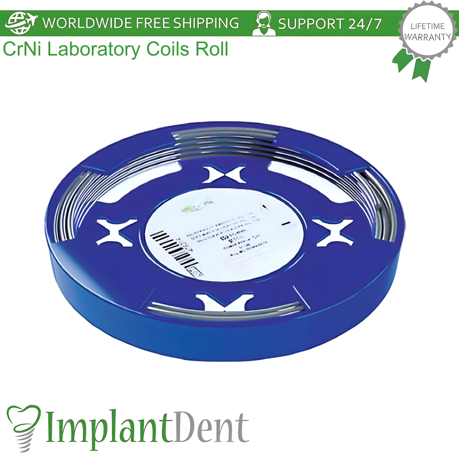 CrNi Laboratory Coils Roll 50g For Removable Dental Appliance Fabrication
