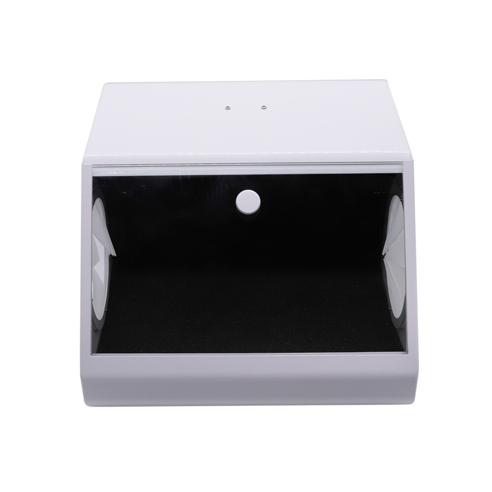 Dental Sandblasting Dust-proof Case Grinding Polishing Box Lapping Protector LED