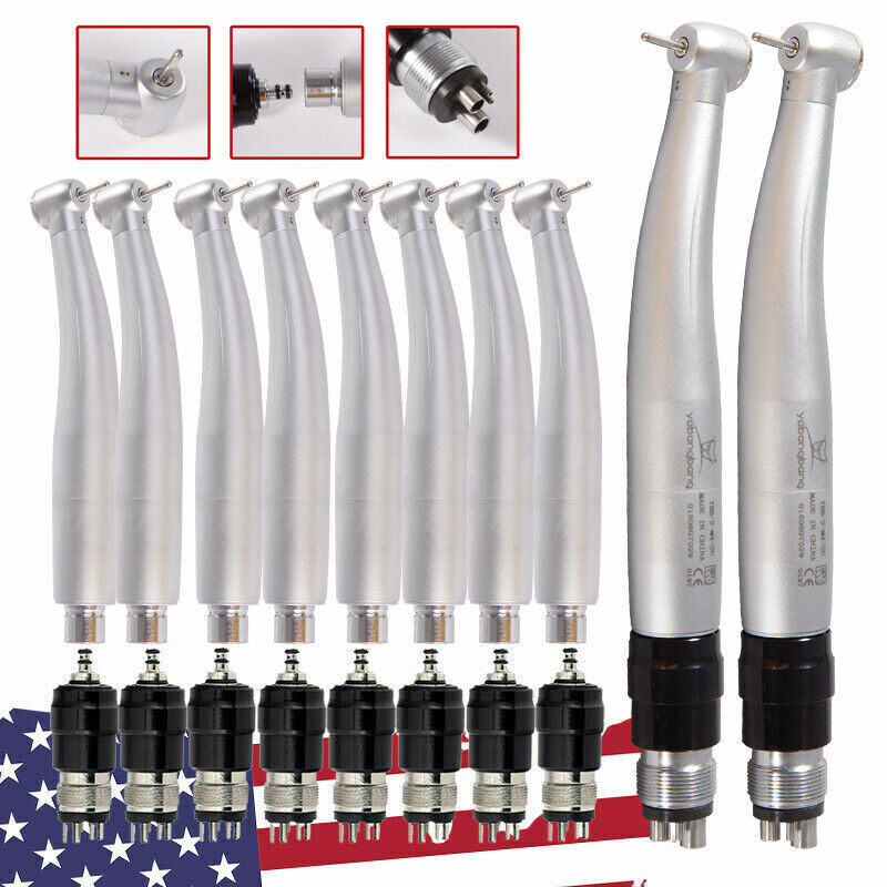 Dental High Speed Handpiece with Quick Coupler Coupling 4 Holes YBNK4 NSK Style