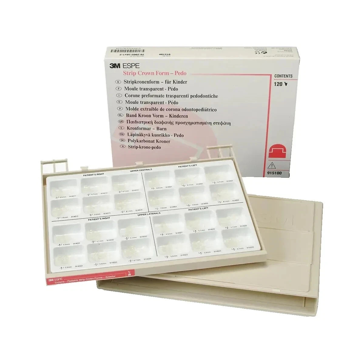 DENTAL EsIpe Pedodontic Strip Crown Kit Fresh Stock