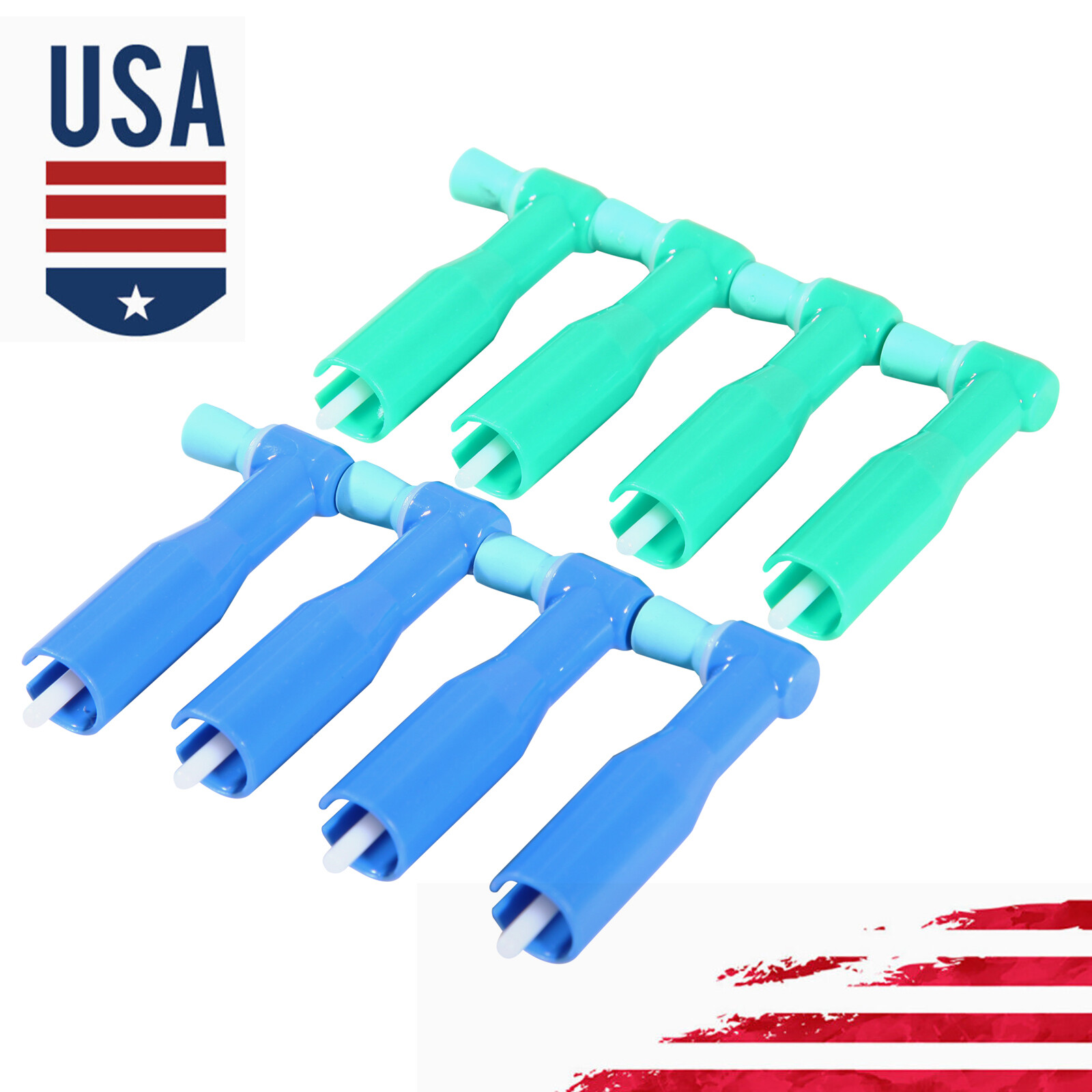 100-500* Dental Prophy Prophylaxis Angles Disposable Latex-Free Soft / Firm Cup