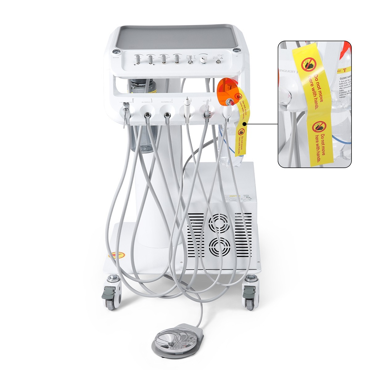 AZDENT Dental Implant Surgical Brushless Motor 20:1 Contra Angle