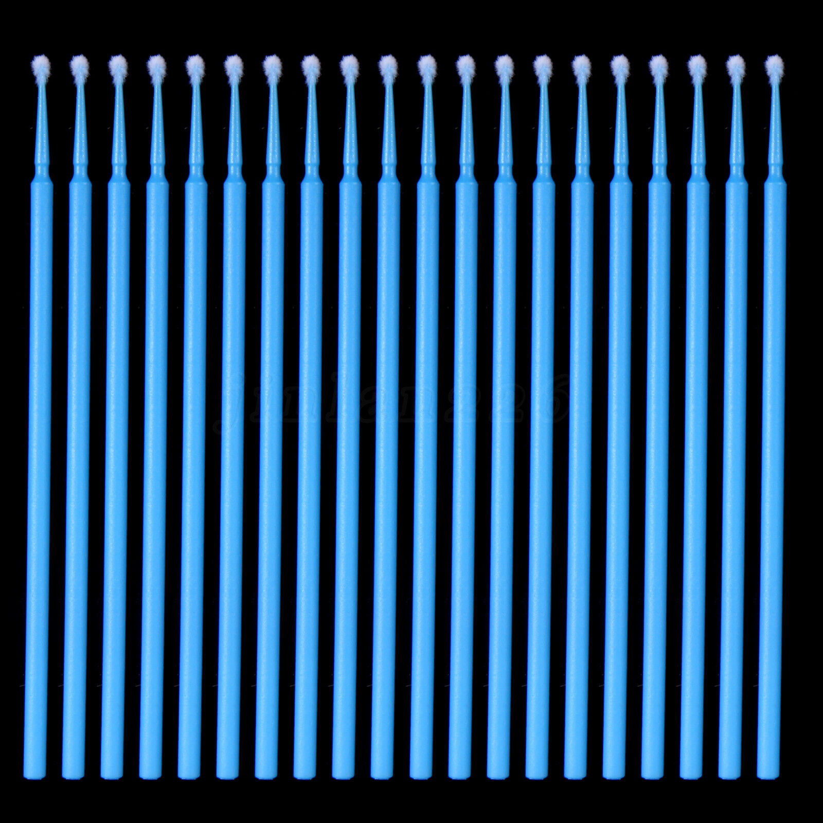 1-5 Micro Brushes Applicators Microbrush Dental Eye Regular 2.5mm Blue 100pcs/pk