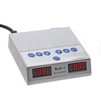 New Dental Lab Electric Waxer Wax Carving Pencil Carver Pen Pot & 6 Tips SJK-I