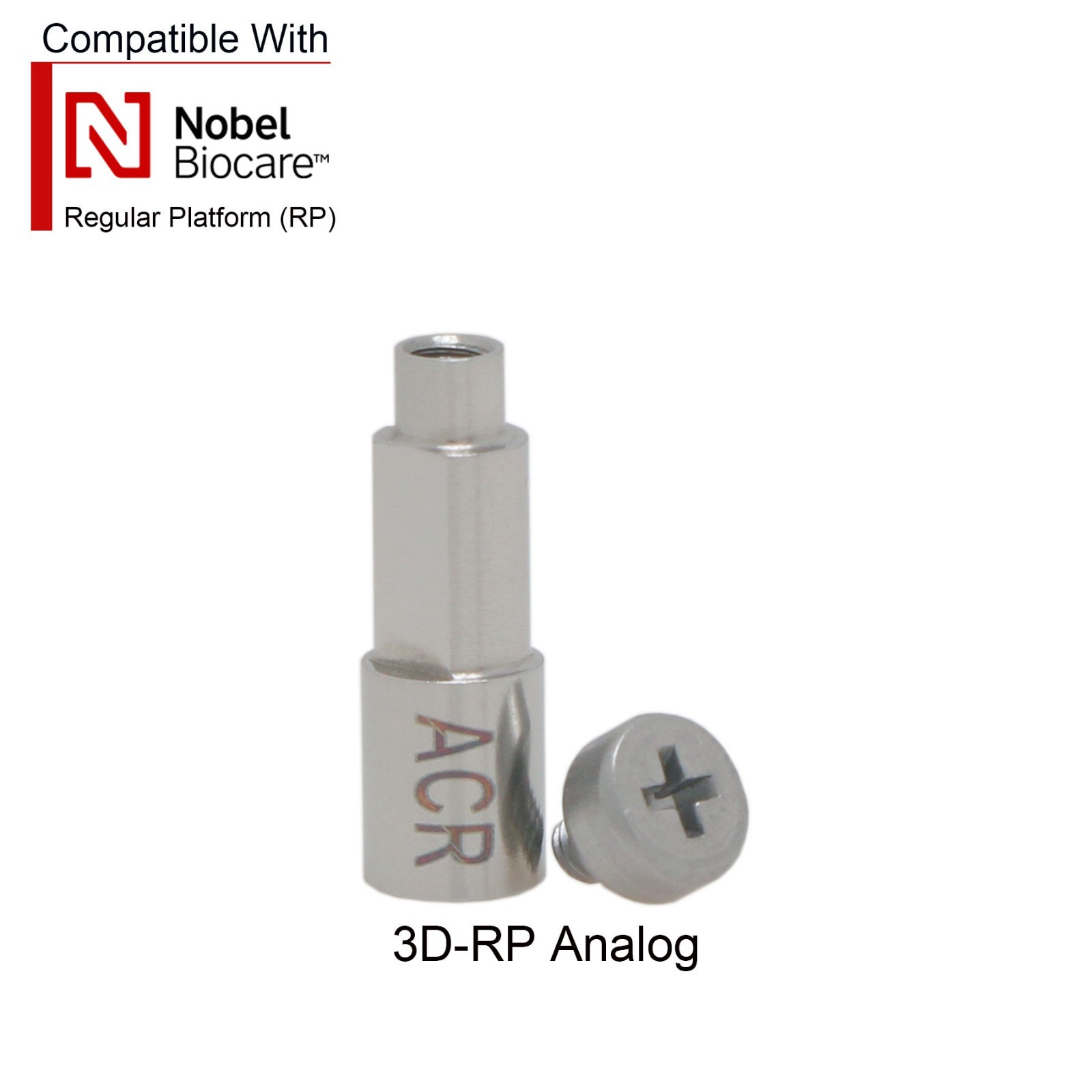 Dental Impression Coping Transfer Open Close Tray RP NP Fit Nobel Biocare Active