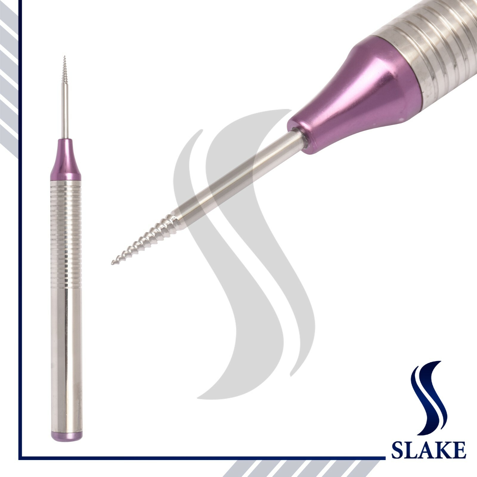 3 Pcs Dental Flex Periotome Set Extraction Screw kit Periodontal Dental Multi