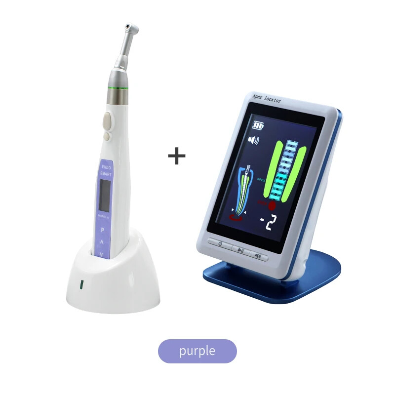 Dental Cordless Endo Motor 16:1 Contra Angle Apex Locator Root Canal Finder