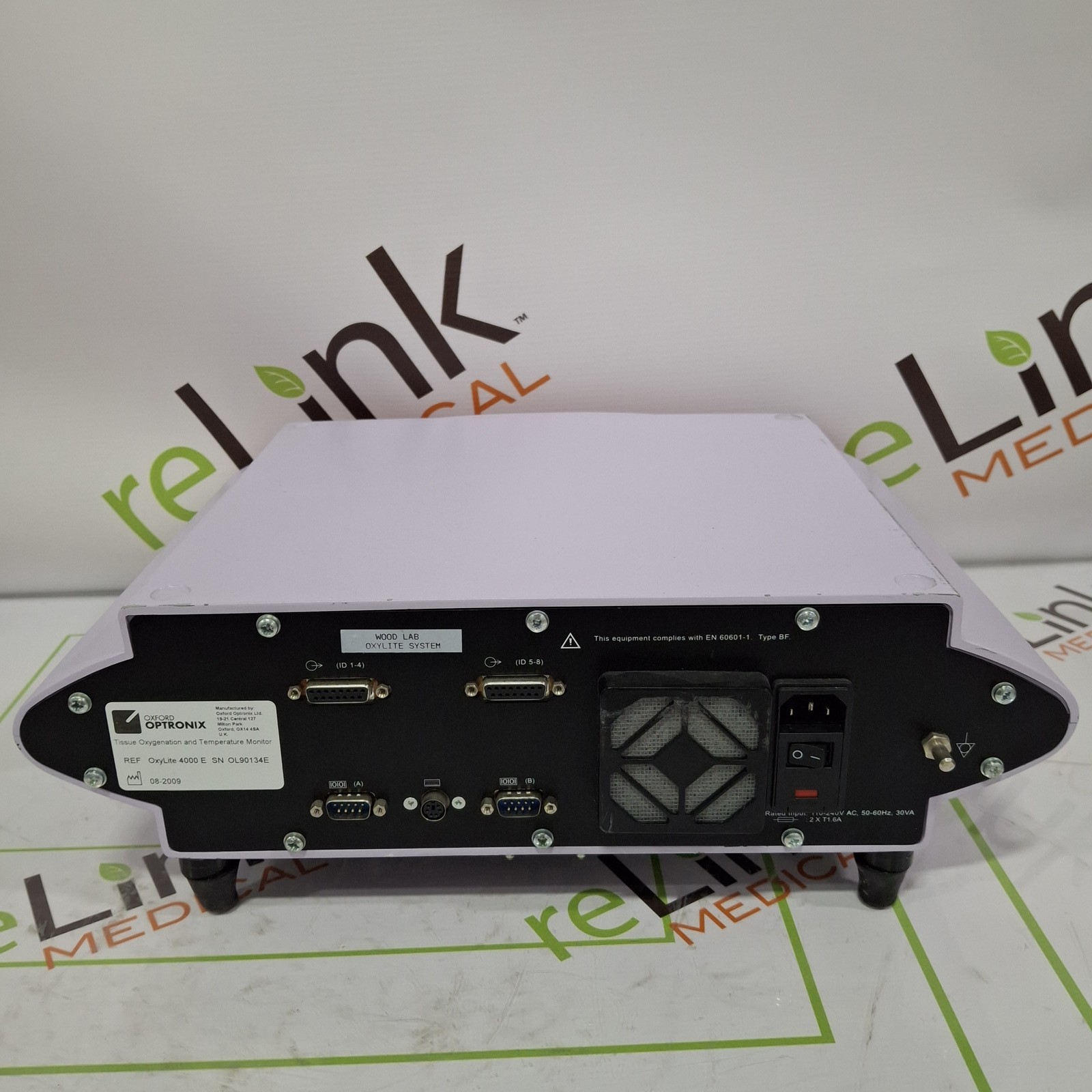 Oxford Optronix Oxylite 4000 E Tissue Oxygenation & Temperature Monitor
