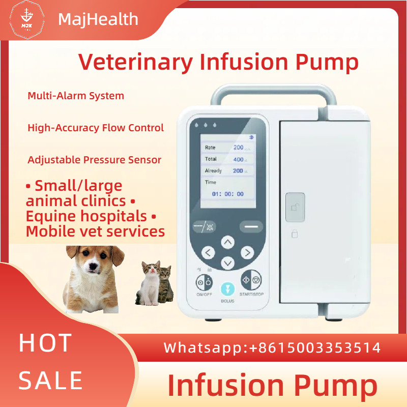 Veterinary Infusion Pump SP750-VET 2.8” TFT LCD w/ Alarm System